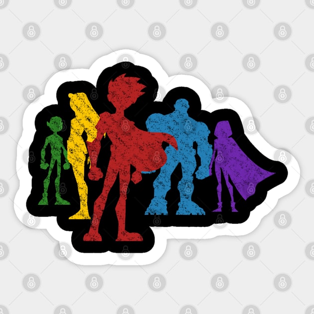 Teen Titans Sticker by dftba